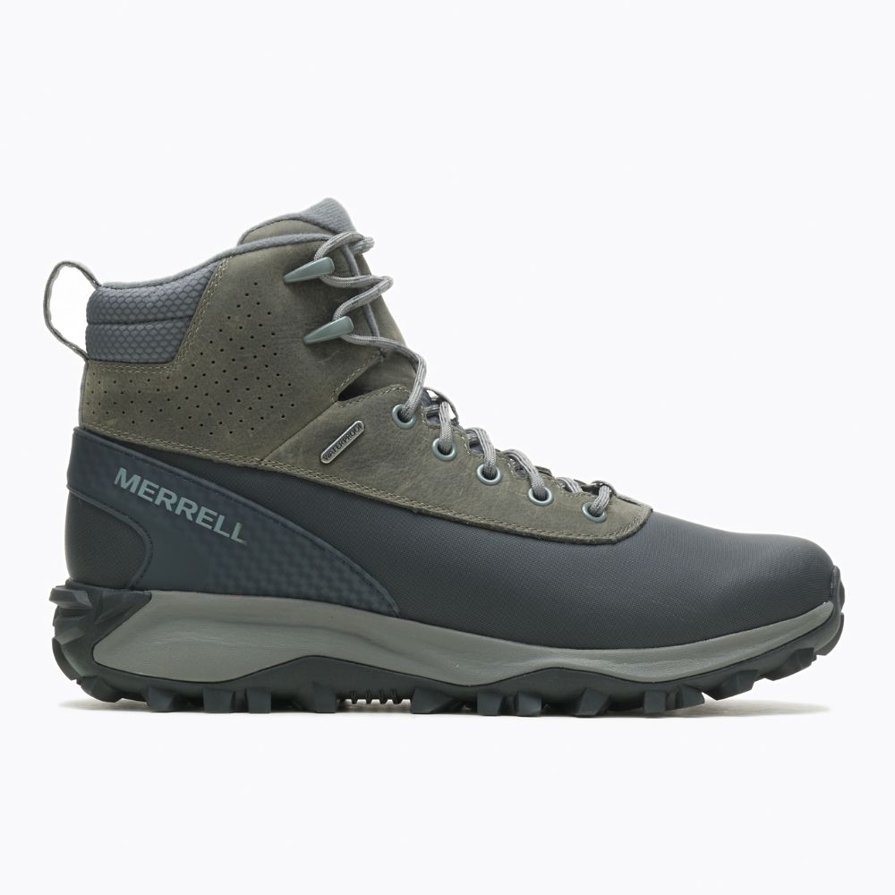 Merrell Thermo Kiruna Mid Shell Waterproof Vízálló Bakancs Férfi Szürke | ME0527-HU