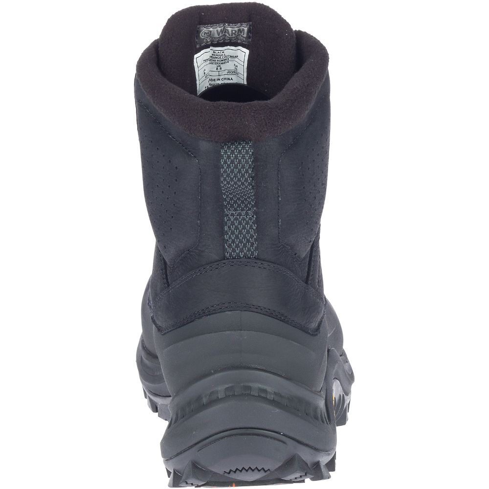 Merrell Thermo Overlook 2 Mid Waterproof Vízálló Bakancs Férfi Fekete | ME0529-HU