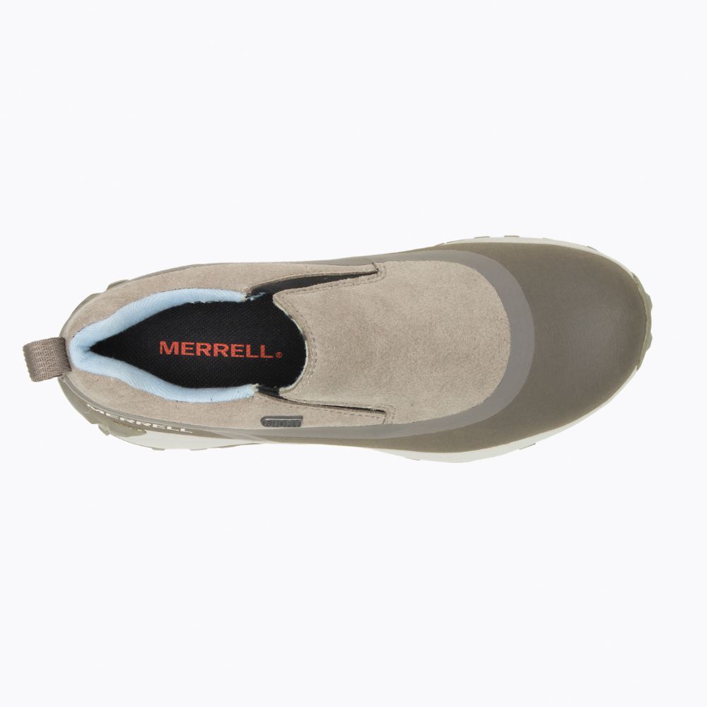 Merrell Thermo Snowdrift Moc Shell Waterproof Vízálló Cipő Női Taupe | ME1101-HU