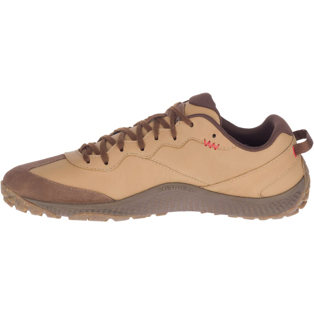 Merrell Trail Glove 6 Leather Cipő Férfi Barna | ME0328-HU