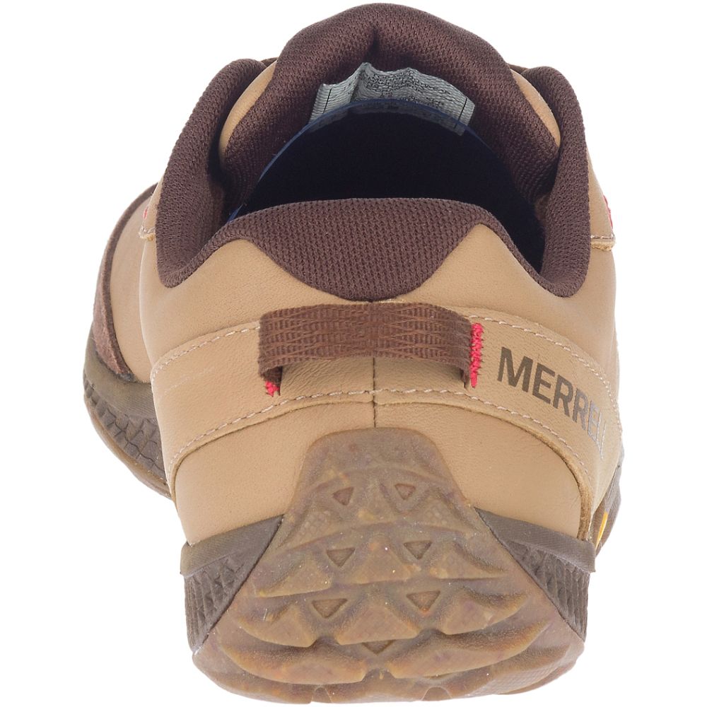 Merrell Trail Glove 6 Leather Cipő Férfi Barna | ME0328-HU