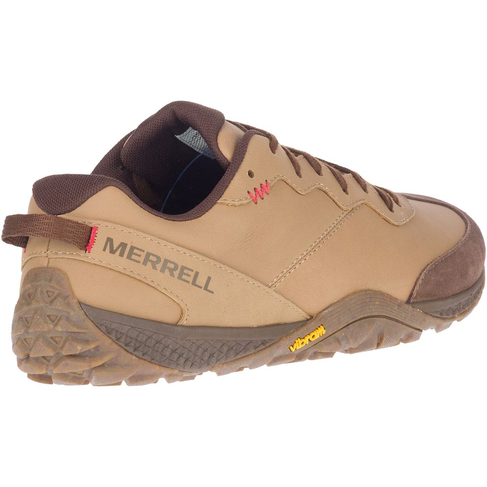 Merrell Trail Glove 6 Leather Cipő Férfi Barna | ME0328-HU