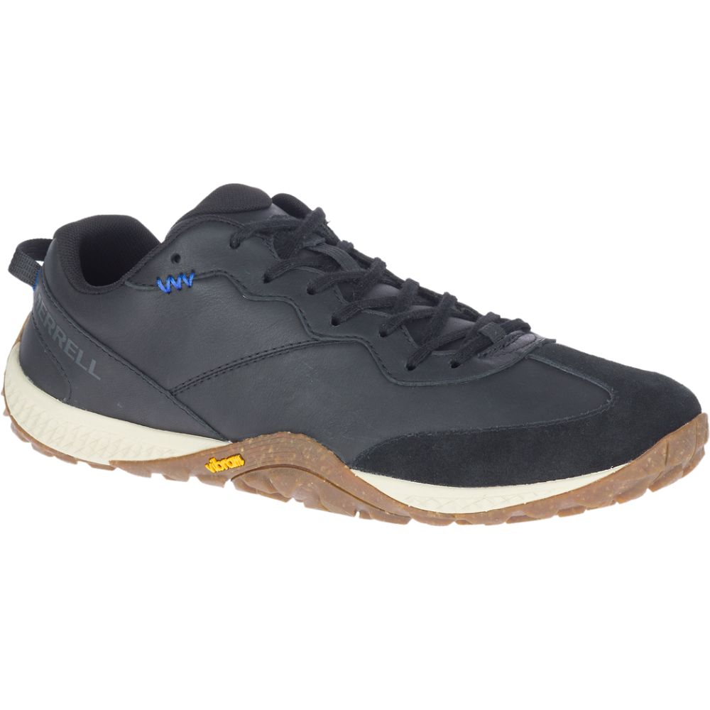 Merrell Trail Glove 6 Leather Cipő Férfi Fekete | ME0329-HU