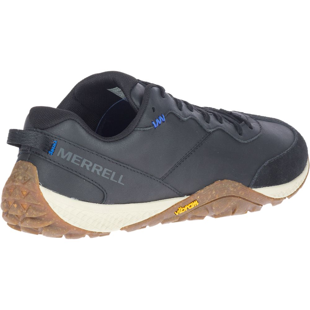 Merrell Trail Glove 6 Leather Cipő Férfi Fekete | ME0329-HU