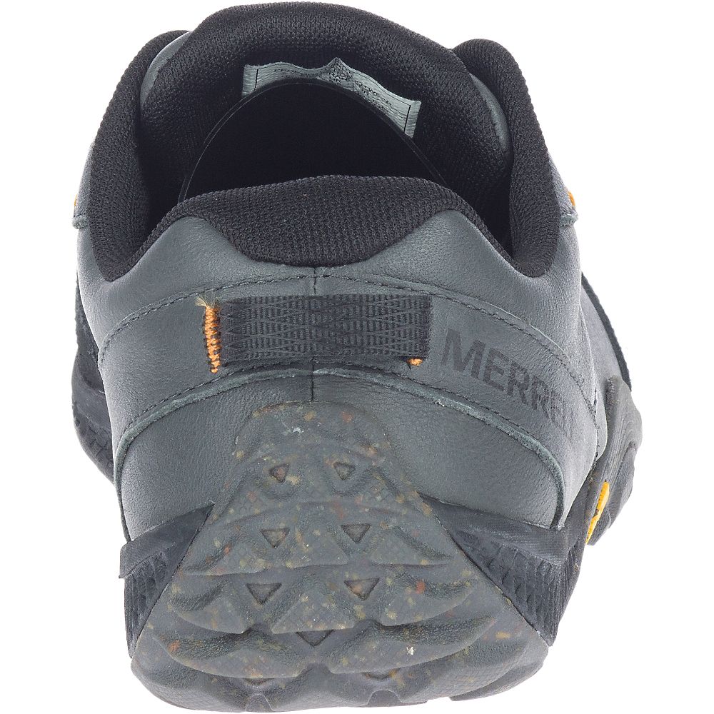 Merrell Trail Glove 6 Leather Cipő Férfi Szürke | ME0327-HU