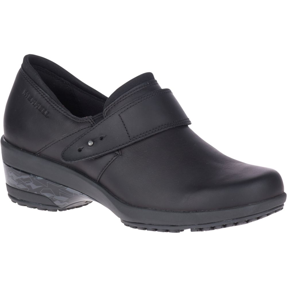 Merrell Valetta PRO Moc Slip On Női Fekete | ME0999-HU