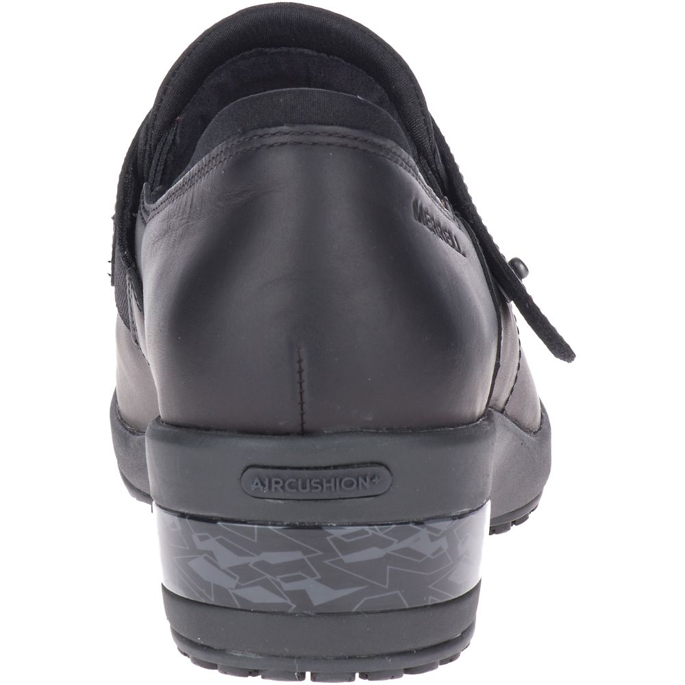 Merrell Valetta PRO Moc Slip On Női Fekete | ME0999-HU