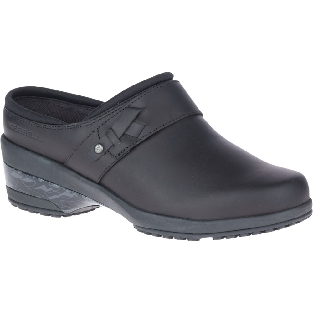 Merrell Valetta PRO Slide Slip On Női Fekete | ME1000-HU