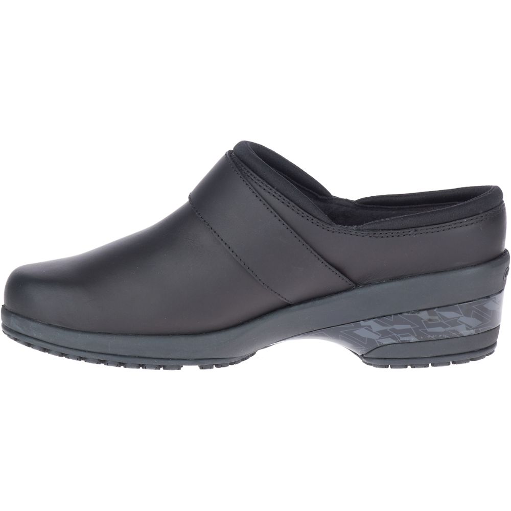 Merrell Valetta PRO Slide Slip On Női Fekete | ME1000-HU