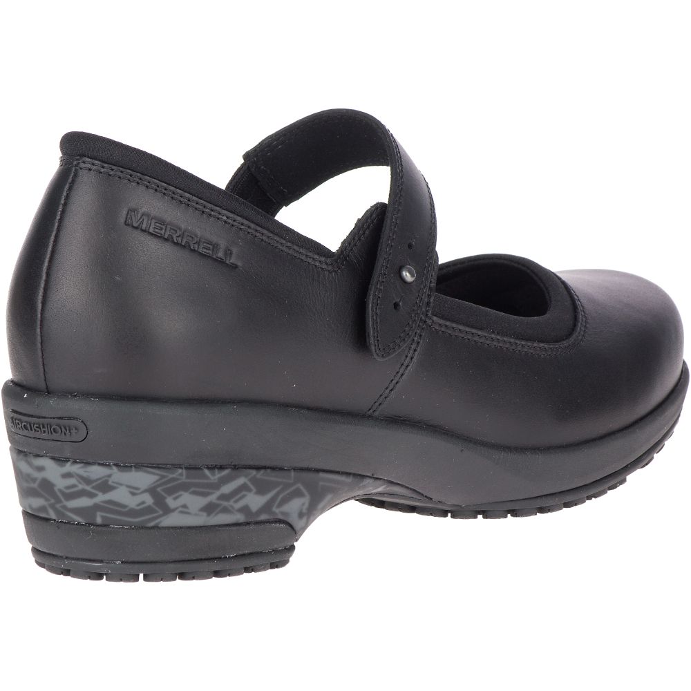 Merrell Valetta PRO Strap Cipő Női Fekete | ME0916-HU