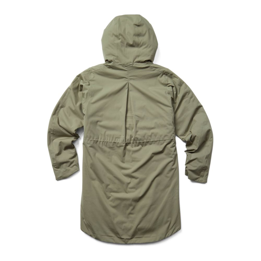 Merrell Whisper Rain Insulated Parka Kabát Női Olivazöld | ME0650-HU