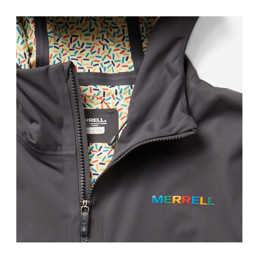 Merrell Whisper Rain Kabát Férfi Szürke | ME0061-HU