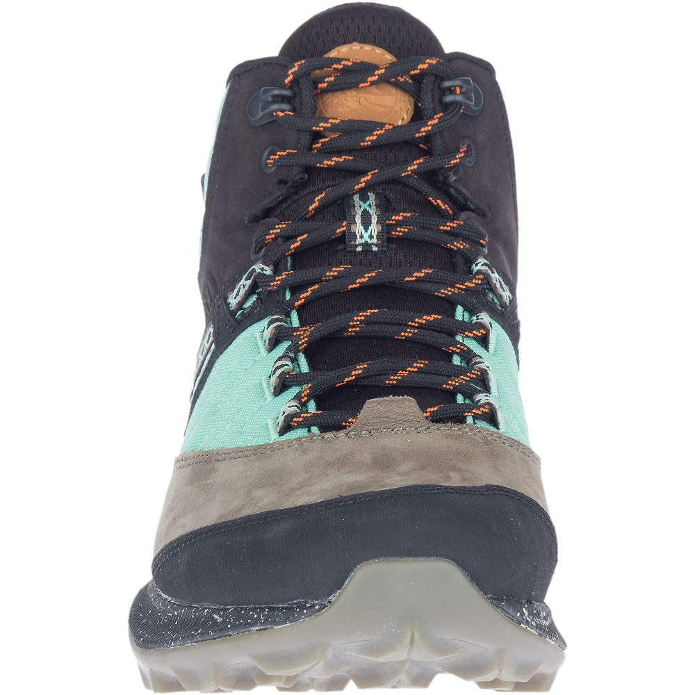 Merrell Zion Mid Hikers Sportcipő Férfi Türkiz | ME0461-HU