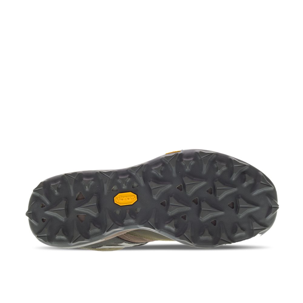 Merrell Zion Mid Waterproof Vízálló Bakancs Férfi Olivazöld | ME0536-HU