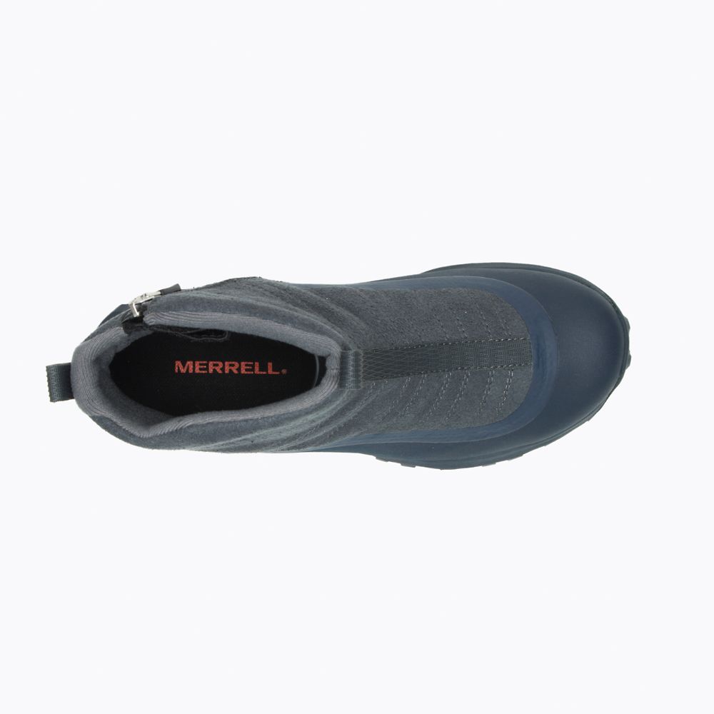 Merrell Zip Mid Csizma Női Sötétkék | ME0727-HU